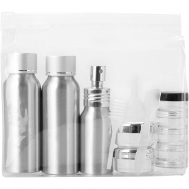 Logo trade promotional merchandise picture of: Frankfurt airline approved travel bottle set