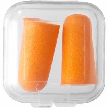 Logo trade promotional giveaways image of: Serenity earplugs with travel case