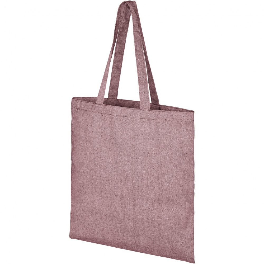 Logo trade advertising product photo of: Pheebs 150 g/m² recycled tote bag 7L