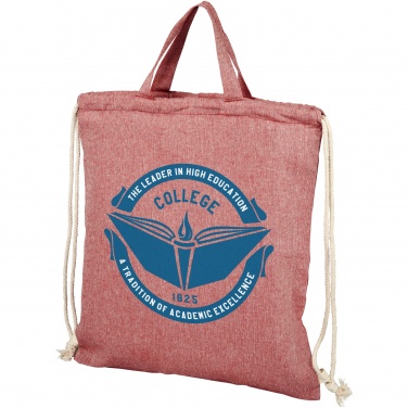 Logotrade corporate gift image of: Pheebs 150 g/m² recycled drawstring bag 6L