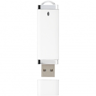Logo trade promotional merchandise image of: Flat 4GB USB flash drive