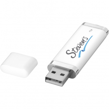 Logo trade promotional gifts image of: Flat 4GB USB flash drive