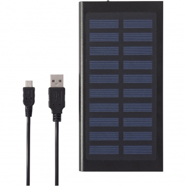 Logo trade promotional giveaways picture of: Stellar 8000 mAh solar power bank