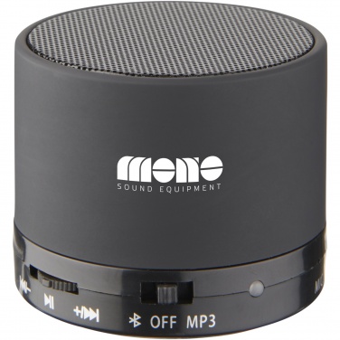 Logotrade promotional gift picture of: Duck cylinder Bluetooth® speaker with rubber finish