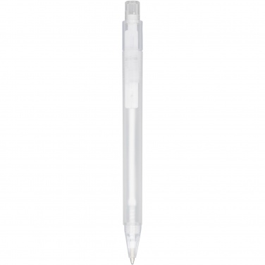 Logo trade promotional gifts picture of: Calypso frosted ballpoint pen