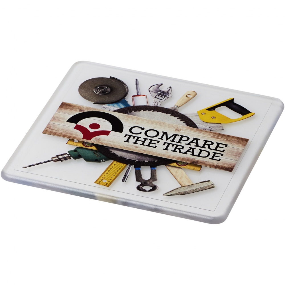 Logotrade corporate gift picture of: Renzo square plastic coaster