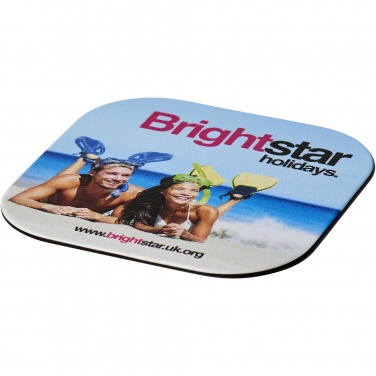 Logo trade promotional giveaway photo of: Brite-Mat® square coaster