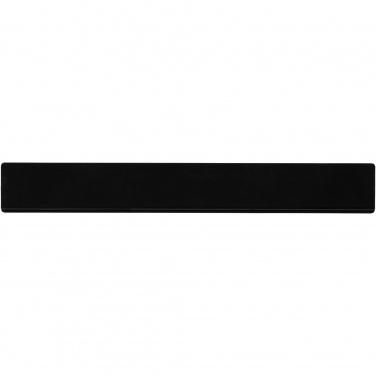 Logo trade promotional items image of: Terran 30 cm ruler from 100% recycled plastic