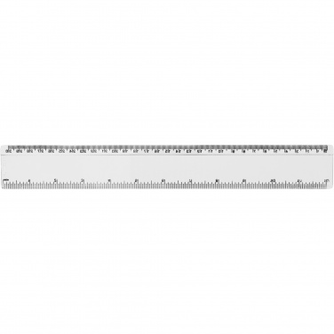 Logo trade corporate gifts image of: Renzo 30 cm plastic ruler