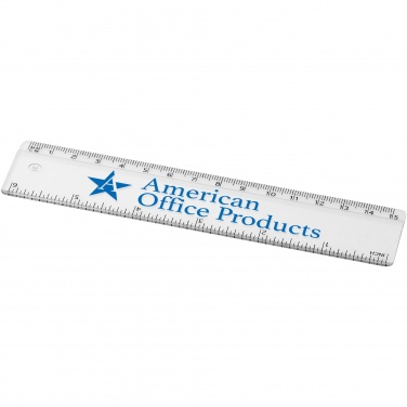 Logo trade corporate gifts image of: Renzo 15 cm plastic ruler
