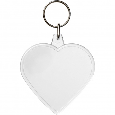 Logotrade promotional giveaway picture of: Combo heart-shaped keychain