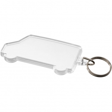 Logo trade corporate gifts picture of: Combo van-shaped keychain