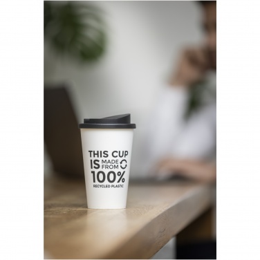 Logo trade business gifts image of: Americano® Recycled 350 ml insulated tumbler