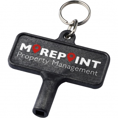 Logotrade advertising product image of: Largo plastic radiator key with keychain