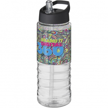 Logotrade business gift image of: H2O Active® Treble 750 ml spout lid sport bottle