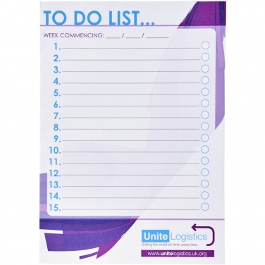 Logo trade promotional item photo of: Desk-Mate® A5 notepad