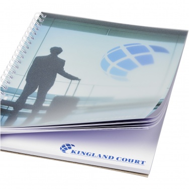 Logo trade promotional product photo of: Desk-Mate® wire-o A5 notebook PP cover