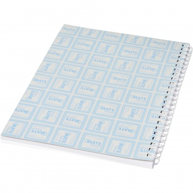 Logo trade business gift photo of: Desk-Mate® spiral A4 notebook