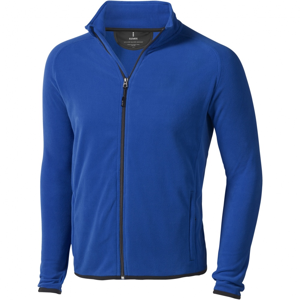 Logo trade promotional products image of: Brossard men's full zip fleece jacket