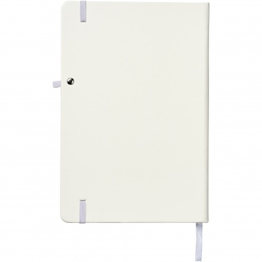 Logo trade promotional merchandise photo of: Polar A5 notebook with lined pages