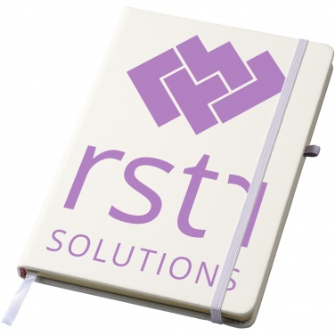 Logo trade promotional gifts picture of: Polar A5 notebook with lined pages