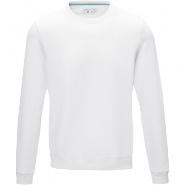 Logo trade promotional items picture of: Jasper men’s organic recycled crewneck sweater