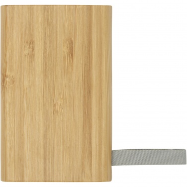 Logotrade corporate gift image of: Tulda 5000 mAh bamboo power bank