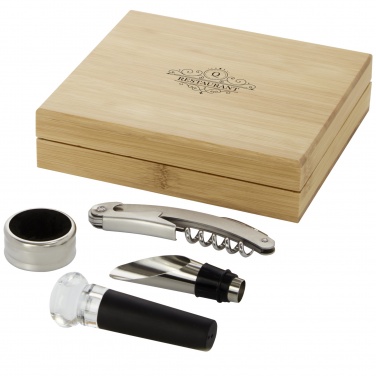 Logo trade promotional merchandise picture of: Syrat 4-piece wine set