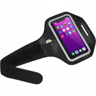 Logotrade promotional item picture of: Haile reflective smartphone bracelet with transparent cover
