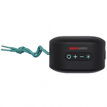 Logo trade promotional gifts image of: Move IPX6 outdoor speaker with RGB mood light