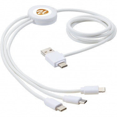 Logotrade promotional giveaway picture of: Pure 5-in-1 charging cable with antibacterial additive