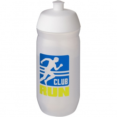 Logotrade advertising product image of: HydroFlex™ Clear 500 ml squeezy sport bottle