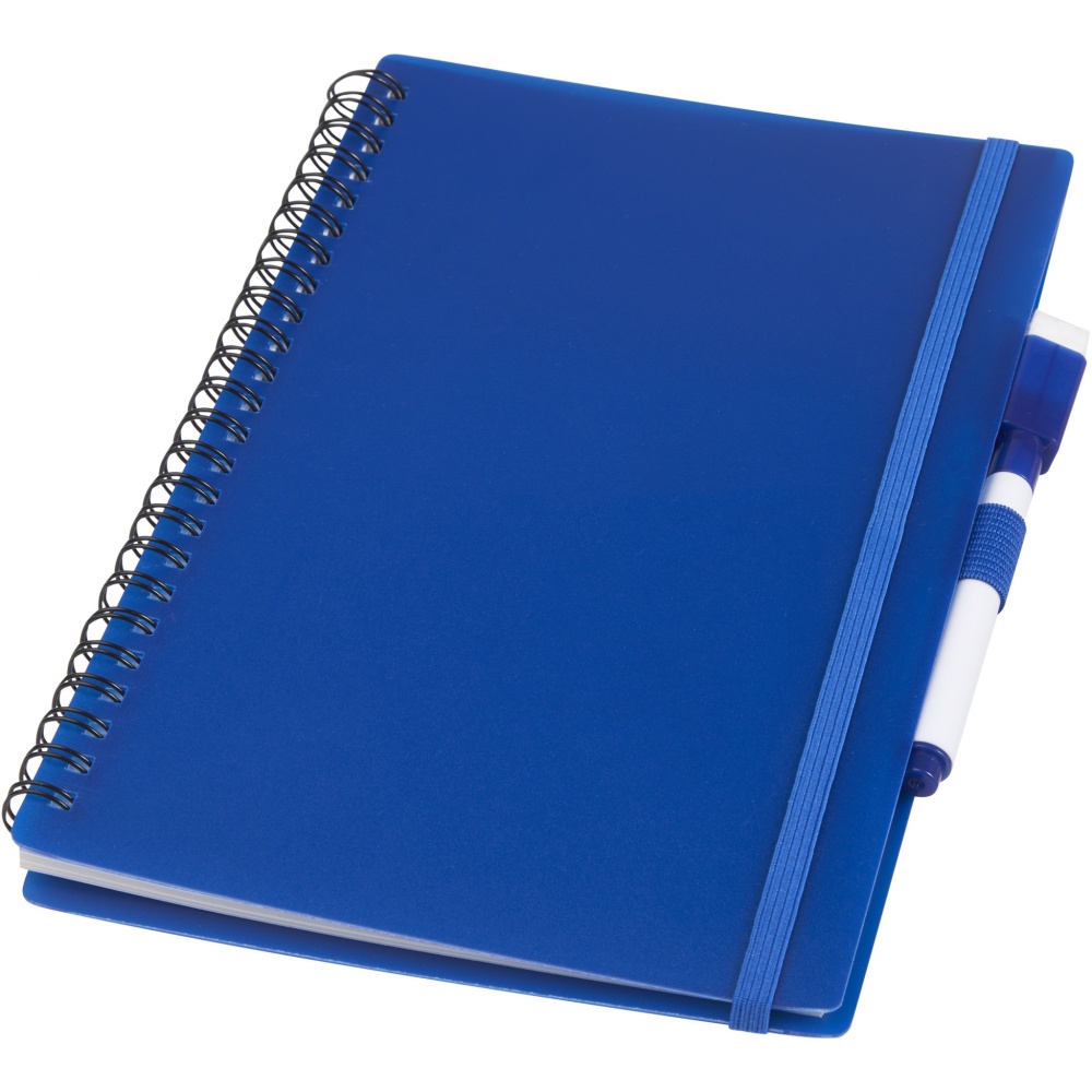 Logo trade promotional items image of: Pebbles reference reusable notebook