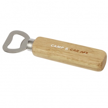 Logotrade promotional merchandise image of: Brama wooden bottle opener
