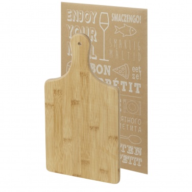 Logotrade promotional merchandise image of: Quimet bamboo cutting board