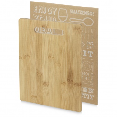 Logo trade promotional gifts picture of: Basso bamboo cutting board