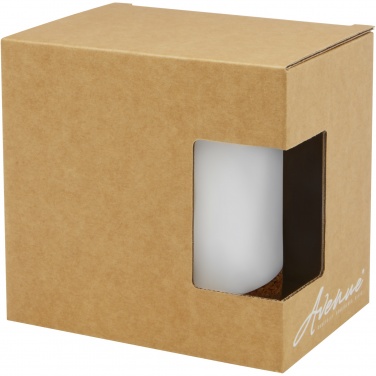 Logotrade promotional giveaway image of: Neiva 425 ml ceramic mug with cork base