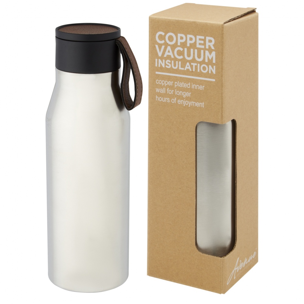 Logo trade promotional gifts image of: Ljungan 500 ml copper vacuum insulated stainless steel bottle