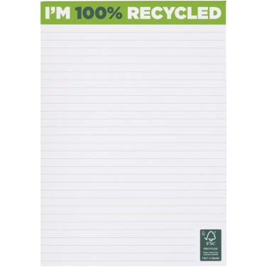 Logotrade promotional item picture of: Desk-Mate® A5 recycled notepad