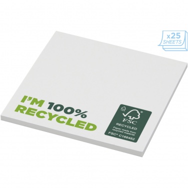 Logotrade promotional gift picture of: Sticky-Mate® recycled sticky notes 75 x 75 mm