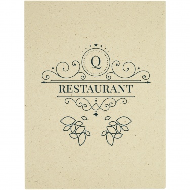 Logo trade promotional giveaways image of: Verde 3-piece grass paper stationery gift set