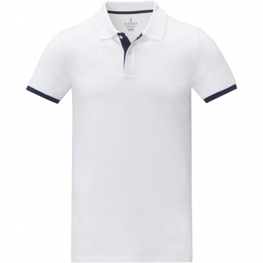 Logotrade promotional item picture of: Morgan short sleeve men's duotone polo