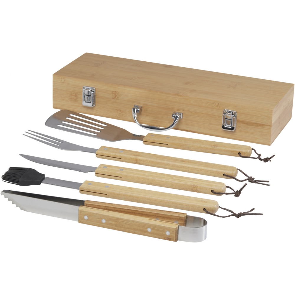 Logotrade promotional item image of: Churras 5-piece BBQ set