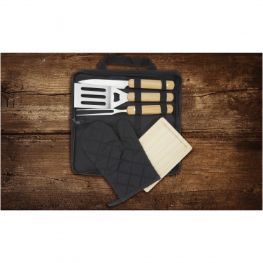 Logo trade promotional gifts picture of: Gratar 5-piece BBQ set