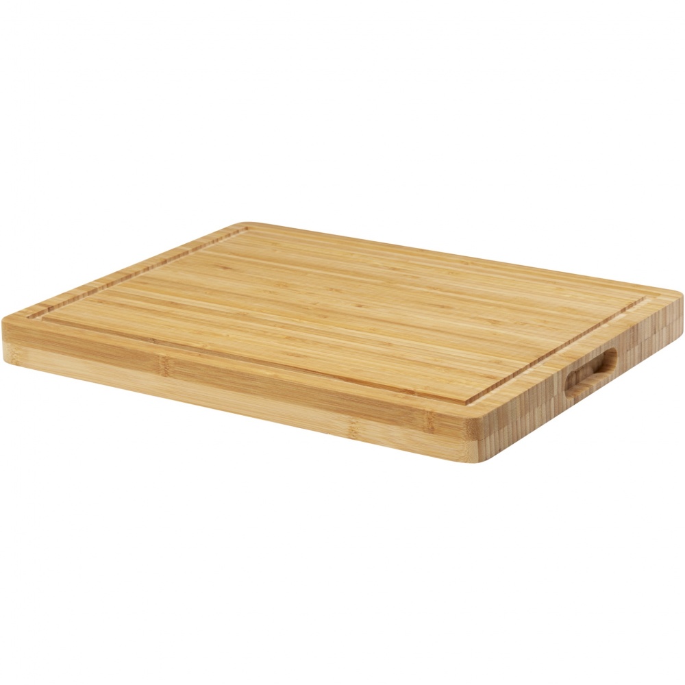 Logo trade corporate gifts image of: Fet bamboo steak cutting board