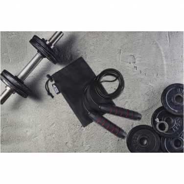 Logotrade advertising product image of: Austin soft skipping rope in recycled PET pouch