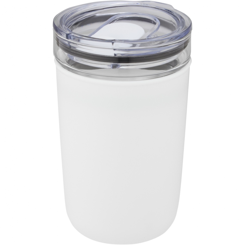 Logotrade advertising products photo of: Bello 420 ml glass tumbler with recycled plastic outer wall