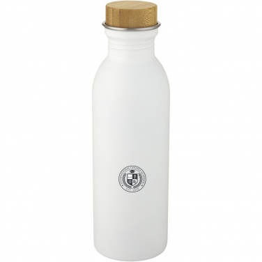 Logo trade promotional gifts picture of: Kalix 650 ml stainless steel water bottle