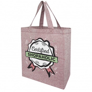 Logotrade promotional item picture of: Pheebs 150 g/m² recycled gusset tote bag 13L