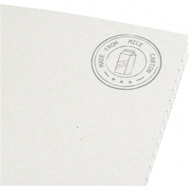Logotrade promotional merchandise picture of: Dairy Dream A5 size reference recycled milk cartons cahier notebook